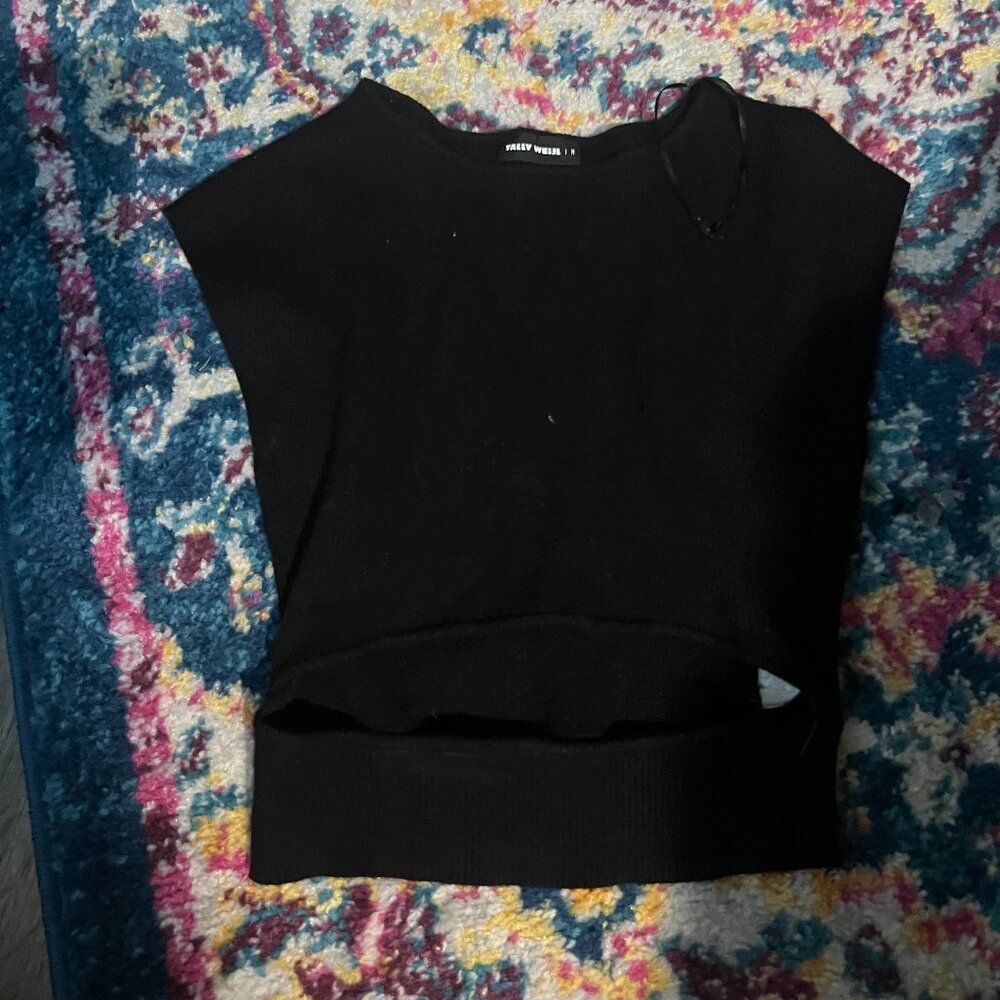 Tally WeiJL medium black‎ top